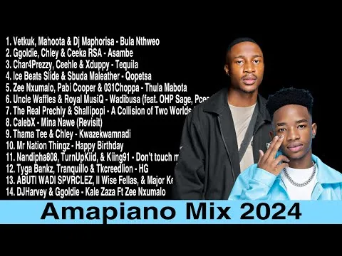 Uncle Waffles, Zee Nxumalo, Nandipha808 – Amapiano Mix 2024(Trending Amapiano Songs Of 2024)